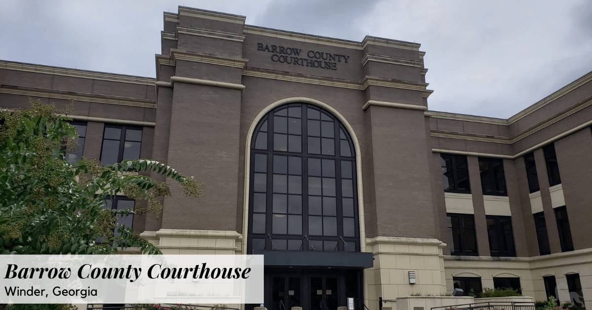 Barrow County Courthouse Winder Georgia
